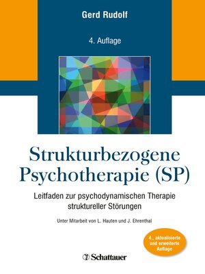 cover image of Strukturbezogene Psychotherapie (SP)